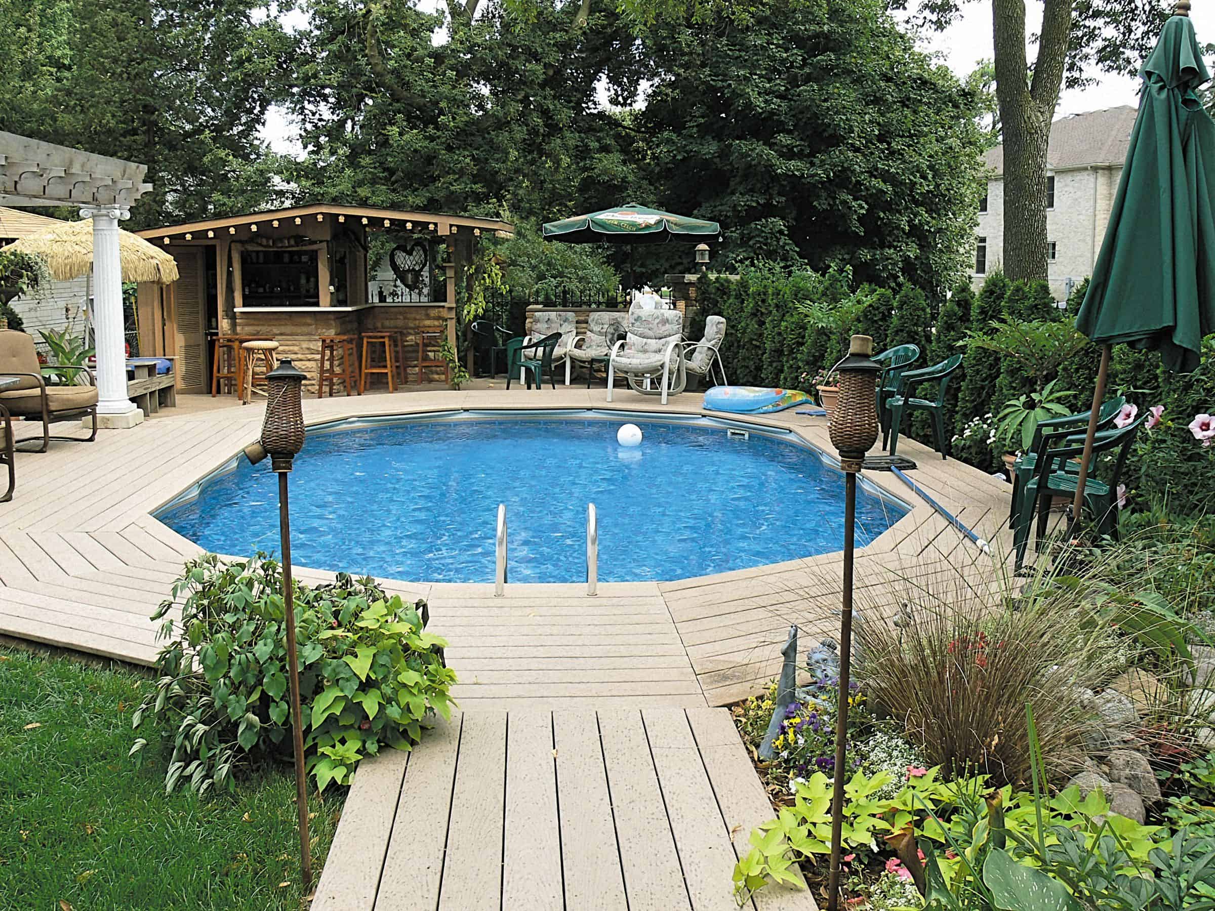 in ground pool