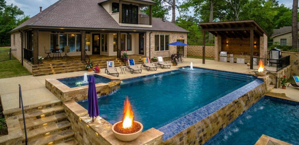 concrete pool